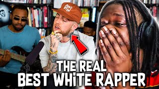 The Real Best White Rapper  Mac Miller NPR Music Tiny Desk Concert REACTION [upl. by Merrily233]