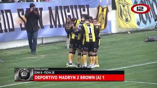 BROWN DE ADROGUE VS TEMPERLEY INCIDENTES [upl. by Demodena]