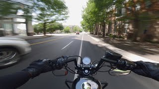 Pure RAW sound  Forty Eight 48  Harley Davidson  Gopro 11 [upl. by Animaj]