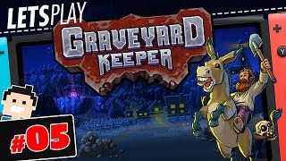 ✪ Lets play Graveyard Keeper Switch deutsch 05 Steine und Holz puh ✪ [upl. by Ahcsatan414]