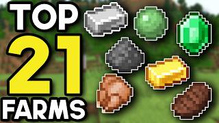 BEST Farms for Minecraft Bedrock 121 2024 [upl. by Ambert]