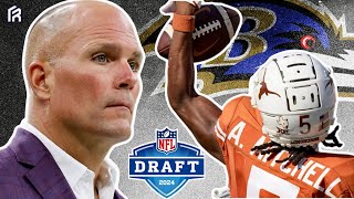 BALTIMORE RAVENS MOCK DRAFT [upl. by Eldreda]