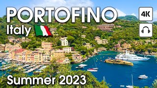 Portofino 🇮🇹 Italy  4K  Walking Tour [upl. by Bishop]