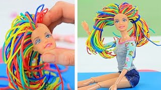 9 Seltsame Möglichkeiten Barbie In Die Klasse Mitzunehmen  Verrückte Tricks Für Deine Barbie [upl. by Norym]