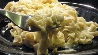 REAL Fettuccine Alfredo Authentic Classic Italian Pasta Recipe [upl. by Eedna]