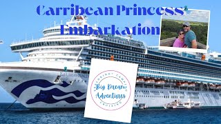 Caribbean Princess Embarkation Day Western Caribbean [upl. by Ayoj]