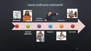 Etapas del juicio ejecutivo mercantil [upl. by Amari]