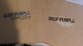 Deep Purple Live London 2002 Wollongong 2001  Limited Numbered Editions on vinyl  Unboxing [upl. by Aiuqenehs]