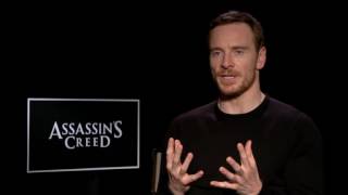 Michael Fassbender on what kept him in shape for Assassins Creed [upl. by Nithsa]