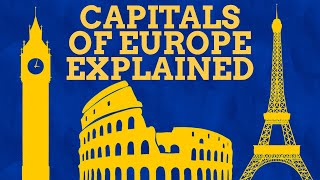 How Did The Capitals Of Europe Get Their Names [upl. by Liahus]