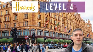 Harrods Level 4 Exploring Londons Ultimate Luxury Shopping Paradisequot [upl. by Mateya213]