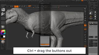 Where is polycount info in Zbrush [upl. by Atiuqat]