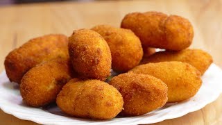 Como hacer croquetas de pollo del mundo ¡La receta secreta de mi abuela [upl. by Laspisa909]