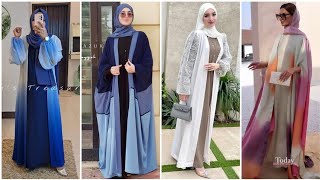 modest fashion dubai abaya design  over coat colour abaya collection for eid 2024  syetafashion1988 [upl. by Jamal637]