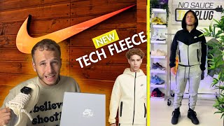 NEW NIKE TECH FLEECE  Try on  Review 👀🔥 [upl. by Attenwad]