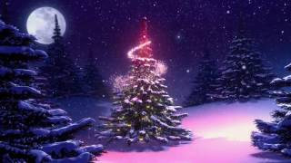 Fondos animados Arbol de navidad nieve Full HD animated background [upl. by Ellerahc]