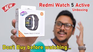 Best Smartwatch for 2500 Rs 🤔 Redmi Watch 5 Active Unboxing amp Review🔥 [upl. by Aderfla]