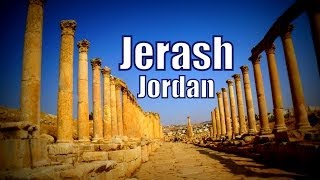 Visiting Jerash Jordan Travel Video Gerasa of Antiquity  Γέρασα  محافظة جرش [upl. by Hctub]