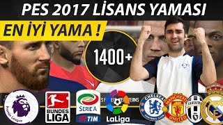 PES 2017 LİSANS YAMASI VE KURULUMU  EN İYİ YAMA [upl. by Telocin]