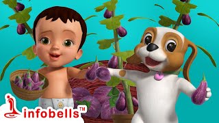 குண்டு குண்டாய் கத்திரிக்காய்  Tamil Rhymes for Children  Infobells [upl. by Adianez]