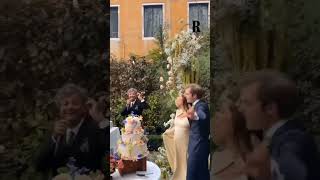 Show di FIORELLO al MATRIMONIO della FIGLIA Olivia [upl. by Aynotahs479]