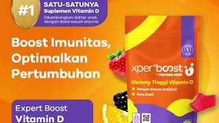 Expert Boost  Bundling 3 Pouch Gummy Vitamin Anak [upl. by Keemahs284]