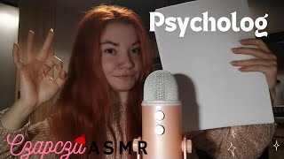 ASMR Po Polsku PSYCHOLOG WYKŁADOWCA  pisanie szeptanie  ROLEPLAY [upl. by Nosnah959]