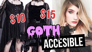 Haul de ROPA GÓTICA BARATA 🌹  Vestidos Goth [upl. by Lupiv]