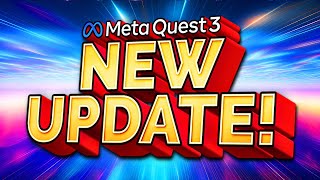 New Quest 3 Update V71 Brings A New Look [upl. by Luhem]