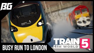 Avanti Pendolino Winter Rush to London Euston  Train Sim World 5 [upl. by Jeddy]