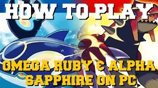 HOW TO POKEMON OMEGA RUBY AND ALPHA SAPPHIRE ON IN 4K MAXIMUM PERFORMANCE CITRA EMULATOR [upl. by Otrebile]