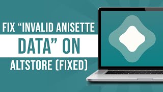 How to Fix “Invalid Anisette Data” on Altstore Tutorial [upl. by Scarlet]