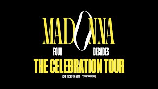 Madonna  The Celebration Tour Announcement Trailer [upl. by Ynamreg623]