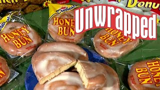 How Honey Buns Are Made  Unwrapped  Food Network [upl. by Idnarb95]