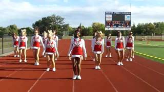 Fairfield High School quotHelloquot Cheer [upl. by Nylynnej]