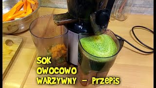 SOKI z wyciskarki owocowo warzywne PRZEPIS 1  Wiejskie Inspiracje [upl. by Buine]