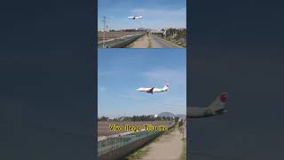 viva aerobus aterrizando en Tijuana baja California aviation planespotting landing airport baja [upl. by Lleroj476]