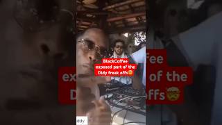 Black coffee surfaces online with Puff Diddy freak offs🤯wild [upl. by Htrow]