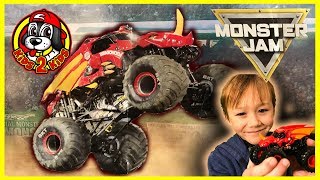 Monster Jam TOYS  BAKUGAN DRAGONOID  World Finals RACING TwoWheel Stunt Challenge FREESTYLE [upl. by Torrie856]