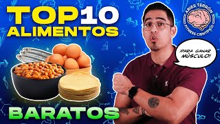 Los 10 MEJORES ALIMENTOS para GANAR MASA MUSCULAR 💪🏼 ¡BARATOS [upl. by Arraik]