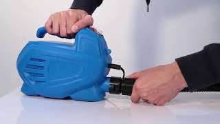 GPCT1230  800ml Handheld Electric Paint Sprayer [upl. by Antonia340]