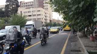 ► Amazing Street scene in Tehran IRAN  ‏تهران‎ [upl. by Clift]