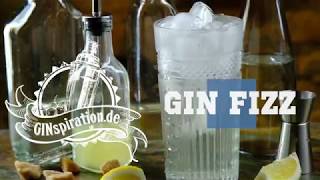 Gin Fizz  Cocktailrezept amp Tipps zur Zubereitung von GINspirationde [upl. by Adidnac270]