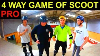 4 WAY PRO GAME OF SCOOT  CORBY RESI BOX 2016 [upl. by Anissej]