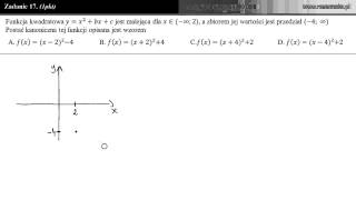 Zadanie 17  matura próbna 4 styczeń 2013 [upl. by Nolat]