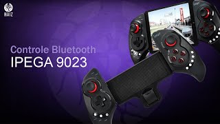 Unboxing e Aprenda como Configurar o Controle Bluetooth Ipega 9023 [upl. by Kone]