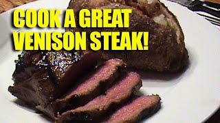 How to grill a great venison steak [upl. by Eninahs]