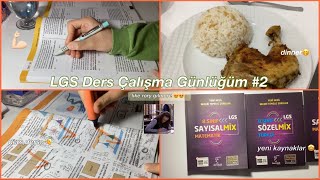 LGS Ders Çalışma Günlüğüm 2  Kaynak Tavsiyesi 📚 [upl. by Enajyram]