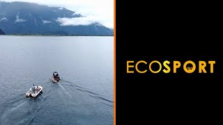 Pesca con mosca en el precioso Lago Yelcho  Eco Sport [upl. by Ahseit326]