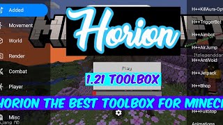 Best toolbox for minecraft 121  Horion toolbox for mobile  Ultralegend60 [upl. by Gorman]